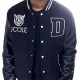 Men's Dreamville J Cole Born Sinner Varsity Bomber Jacket Men's Dreamville J Cole Born Sinner Varsity Bomber Jacket