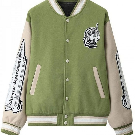 Men's Editorial Department CZ Baseball Jacket Men's Editorial Department CZ Baseball Jacket