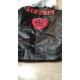 Men's Ferrari Black Motorcycle Leather Moto Racer Jacket Men's Ferrari Black Motorcycle Leather Moto Racer Jacket