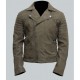 Men's Grey Suede Leather Motorcycle Jacket Men's Grey Suede Leather Motorcycle Jacket