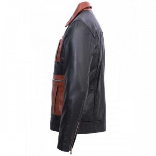 Men's Guarda Vintage Biker Leather Jacket Men's Guarda Vintage Biker Leather Jacket