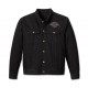 Men's Harley-Davidson Black Denim Jacket