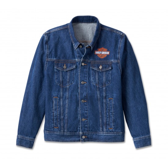 Men's Harley-Davidson Blue Jacket