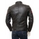 Men's Iconic Cafe Racer Sporty Leather Biker Jacket Men's Iconic Cafe Racer Sporty Leather Biker Jacket