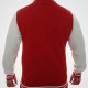 Men's Kavinsky Electro Varsity Red and White Jacket Men's Kavinsky Electro Varsity Red and White Jacket