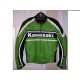 Men's Kawasaki Motorcycle Leather Moto Racer Jacket Men's Kawasaki Motorcycle Leather Moto Racer Jacket