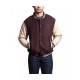 Men's Letterman Baseball Brown Varsity Jacket Men's Letterman Baseball Brown Varsity Jacket