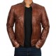 Men's Light Brown Genuine Lambskin Motorcycle Leather Jacket Men's Light Brown Genuine Lambskin Motorcycle Leather Jacket