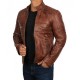 Men's Light Brown Genuine Lambskin Motorcycle Leather Jacket Men's Light Brown Genuine Lambskin Motorcycle Leather Jacket