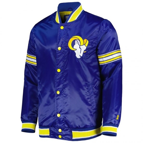 Men's Tampa Bay Buccaneers Starter White Throwback Satin Jacket Men's Tampa Bay Buccaneers Starter White Throwback Satin Jacket