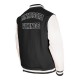 Men's Minnesota Vikings New Era Black Third Down Varsity Full-Snap Jacket Men's Minnesota Vikings New Era Black Third Down Varsity Full-Snap Jacket
