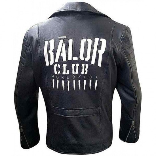 Men's Motorcycle Fin Balor Club Black Slim Fit Biker Style Leather Jacket Men's Motorcycle Fin Balor Club Black Slim Fit Biker Style Leather Jacket