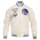 Men's NBA Golden State Warriors Retro Classic Satin Jacket