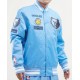 Men's NBA Memphis Grizzlies Retro Classic Rib Satin Jacket Men's NBA Memphis Grizzlies Retro Classic Rib Satin Jacket