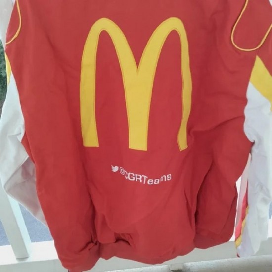 Men's Nascar Racing McDonald's Jacket Men's Nascar Racing McDonald's Jacket
