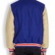 Men's New York Knicks Bomber Blue Jacket Men's New York Knicks Bomber Blue Jacket