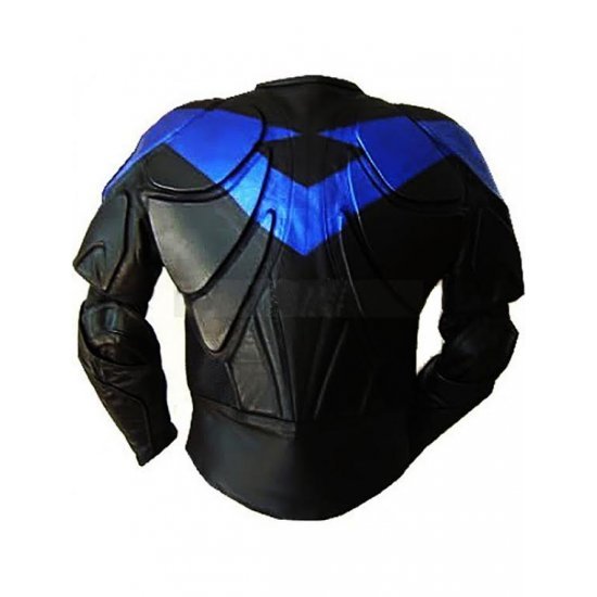 Men's NightWing Motorcycle Leather Jacket