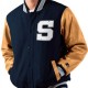 Men's Penn State Navy Blue Bomber Jacket Men's Penn State Navy Blue Bomber Jacket