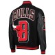 Men's Pro Standard Black Chicago Bulls Mash Up Jacket Men's Pro Standard Black Chicago Bulls Mash Up Jacket