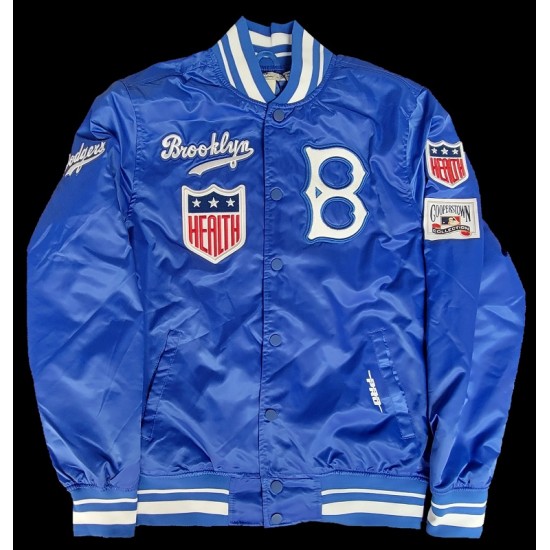 Men's Pro Standard Royal Blue Brooklyn Dodgers Jacket Men's Pro Standard Royal Blue Brooklyn Dodgers Jacket