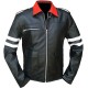 Men's Prototype Alex Mercer Dragon Black Costume Bomber Leather Jacket Men's Prototype Alex Mercer Dragon Black Costume Bomber Leather Jacket