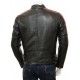 Men's Retro Cafe Racer Style Real Leather Biker Jacket Men's Retro Cafe Racer Style Real Leather Biker Jacket