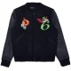 Men's Roku Studio Black Bomber Jacket Men's Roku Studio Black Bomber Jacket