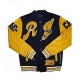 Men's Runtz All County Yellow with Black Letterman Jacket Men's Runtz All County Yellow with Black Letterman Jacket