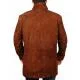 Longmire-Sheriff Walt Robert Taylor Longmire Suede Leather Coat Jacket