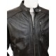 Men's Slim Stylish Cafe Racer Real Leather Biker Jacket Men's Slim Stylish Cafe Racer Real Leather Biker Jacket