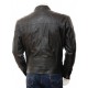 Men's Slim Stylish Cafe Racer Real Leather Biker Jacket Men's Slim Stylish Cafe Racer Real Leather Biker Jacket