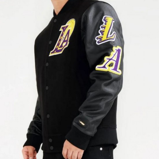Men's Standard Lakers Los Angeles Jacket Men's Standard Lakers Los Angeles Jacket