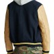 Men's State Champs Navy Blue and Brown Jacket Men's State Champs Navy Blue and Brown Jacket