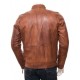 Men's Stunning Four Zipped Pockets Real Leather Biker Jacket Men's Stunning Four Zipped Pockets Real Leather Biker Jacket