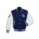 Men's TB Rays Blue and White Jacket Men's TB Rays Blue and White Jacket
