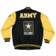 Men's Varsity American Flag Army Hooah Jacket Men's Varsity American Flag Army Hooah Jacket