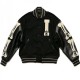 Men's Varsity Kapital I-FIVE 40S Black Jacket Men's Varsity Kapital I-FIVE 40S Black Jacket