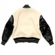 Men's Varsity Kapital I-FIVE 40S White Jacket Men's Varsity Kapital I-FIVE 40S White Jacket