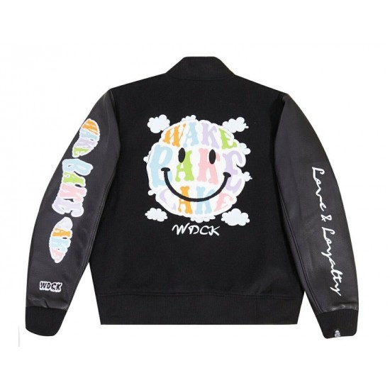 Men's Wedding Cake Happy Face 2 Embroidered Jacket Men's Wedding Cake Happy Face 2 Embroidered Jacket