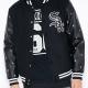 Men's White Sox Letterman Varsity Jacket