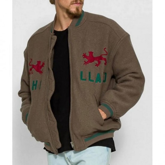 Men's Yeezy Calabasas Bomber Wool Jacket Men's Yeezy Calabasas Bomber Wool Jacket