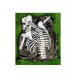 Mens Black Cowhide Skeleton Leather Biker Vest Mens Black Cowhide Skeleton Leather Biker Vest