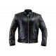 Mens Black Lining Lambskin Leather Jacket Mens Black Lining Lambskin Leather Jacket
