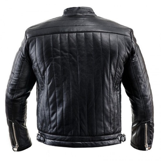 Mens Black Lining Lambskin Leather Jacket Mens Black Lining Lambskin Leather Jacket
