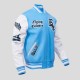 Mens Blue BnE Letterman Varsity Jacket Mens Blue BnE Letterman Varsity Jacket