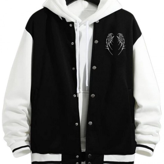Mens Bone Dragon Varsity Jacket Mens Bone Dragon Varsity Jacket