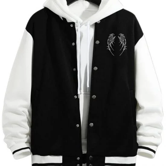 Mens Bone Dragon Varsity Jacket