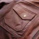 Mens Brown Winter Hooded Leather Bomber Jacket Mens Brown Winter Hooded Leather Bomber Jacket