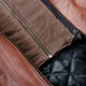 Mens Brown Winter Hooded Leather Bomber Jacket Mens Brown Winter Hooded Leather Bomber Jacket