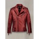 Mens Charles Burnt Red Leather Jacket Mens Charles Burnt Red Leather Jacket